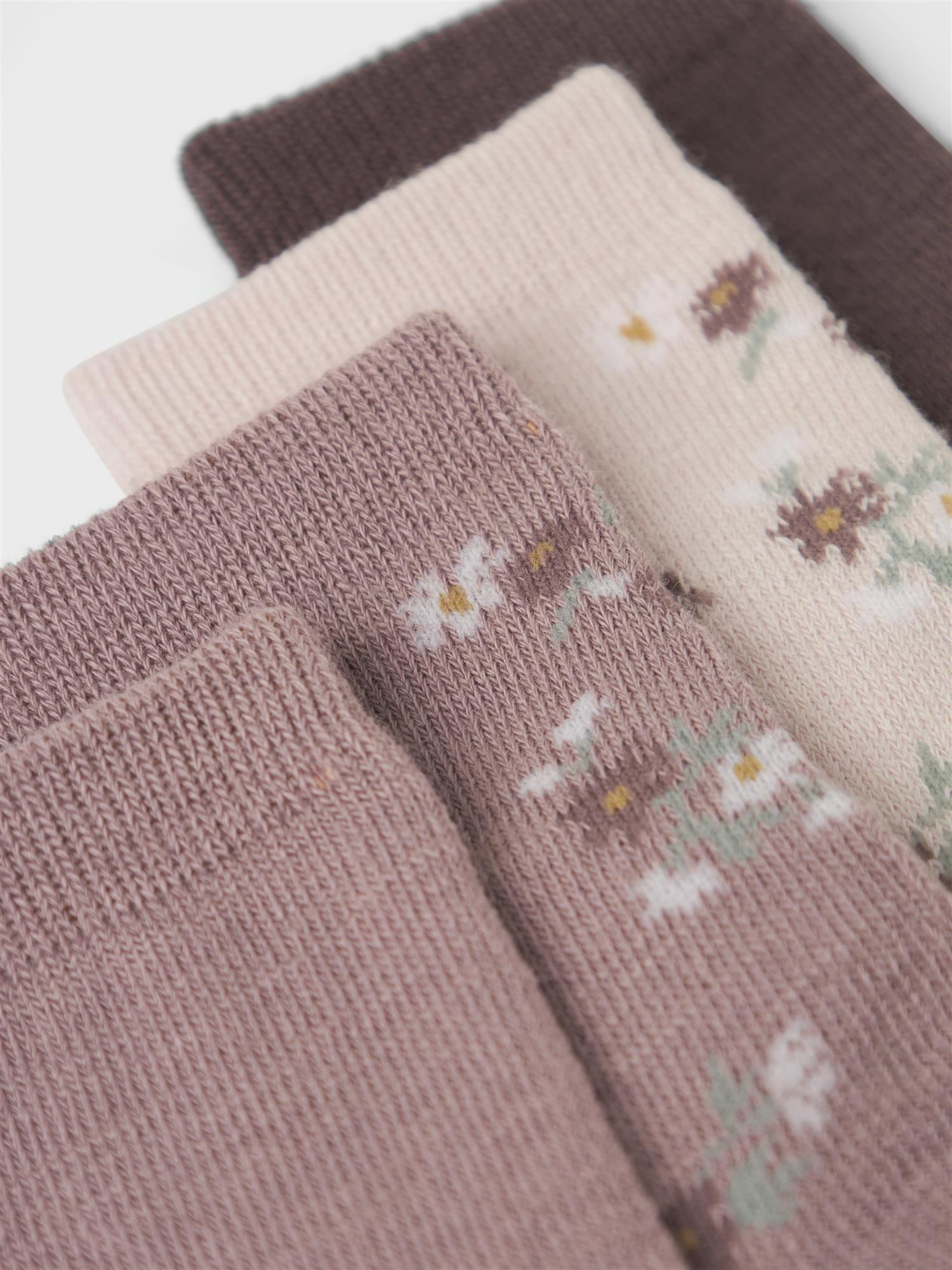 NMFWAK WO/BL 4P SOCK STR 19-30