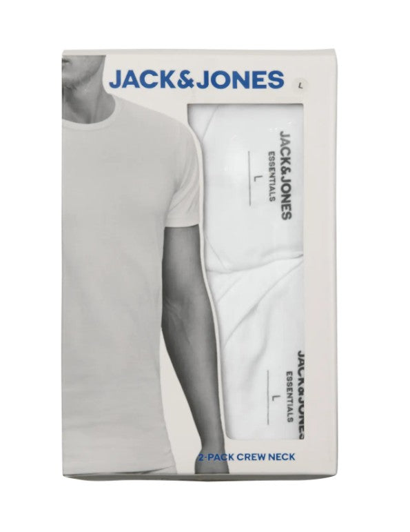 JACBasic Crew Neck Tee SS 2 Pack