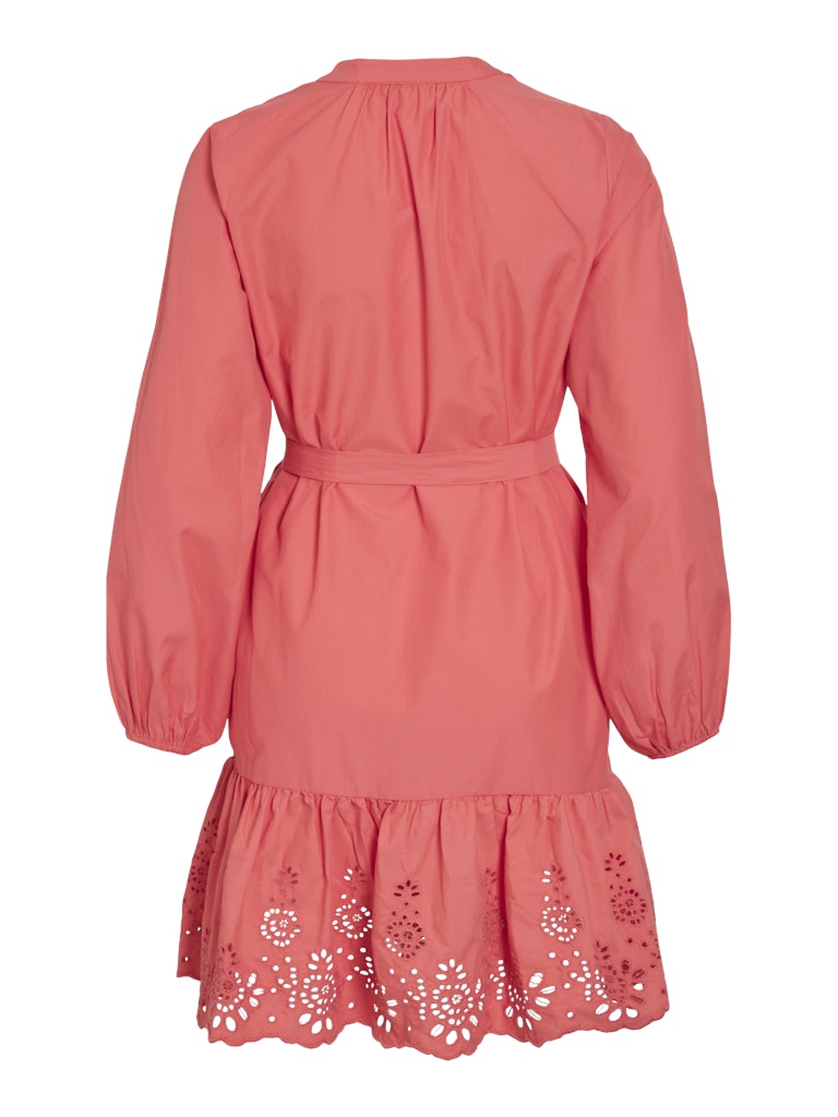 VIKelli V-Neck L/S Short Dress/LN