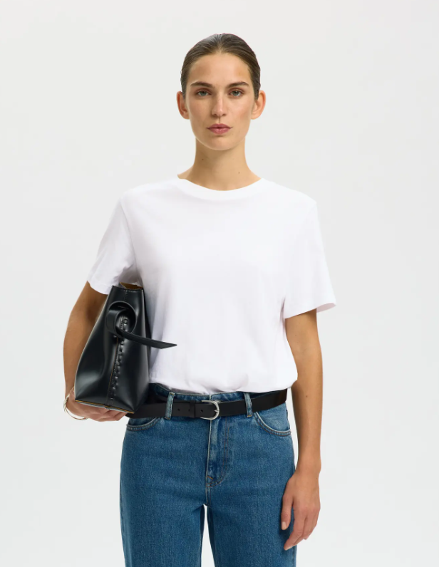 SLFMyessential SS O-Neck Tee Noos