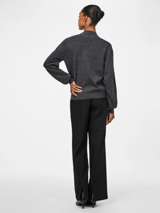 YASassi Ls Bow Knit Pullover S. Noos