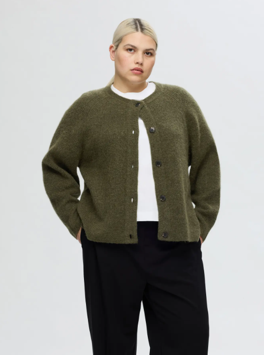 SLFLulu LS Knit Short Cardigan