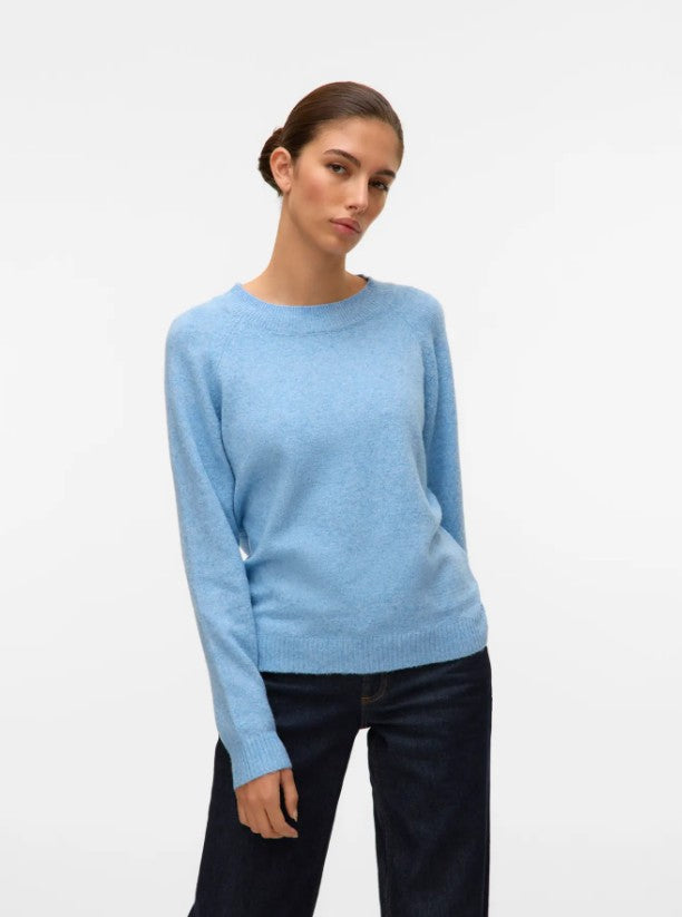 VMDoffy LS O-Neck Blouse Ga Noos
