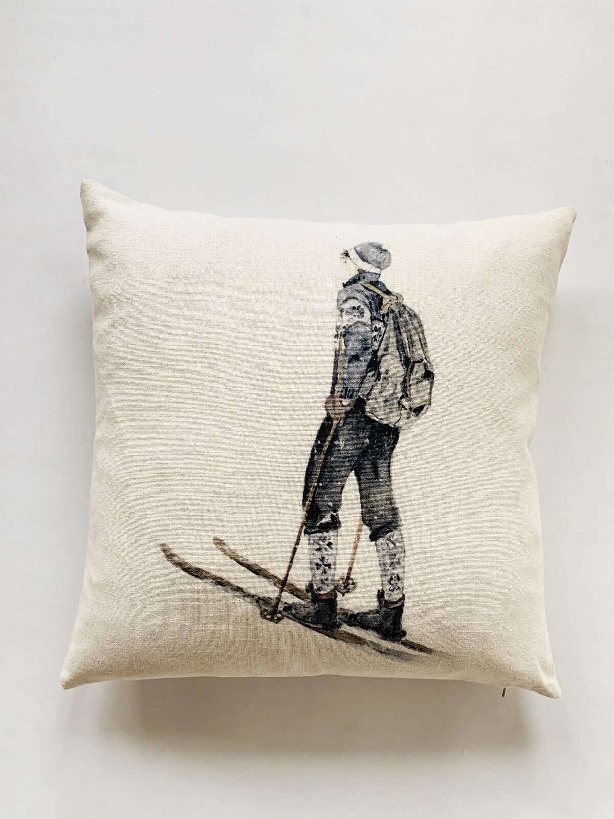 Putetrekk 50x50 Cm Gabriel På Ski