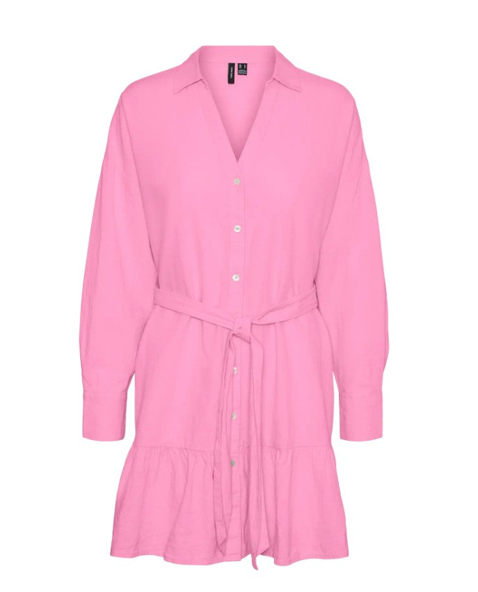 VMLina Ls Short Dress Wvn