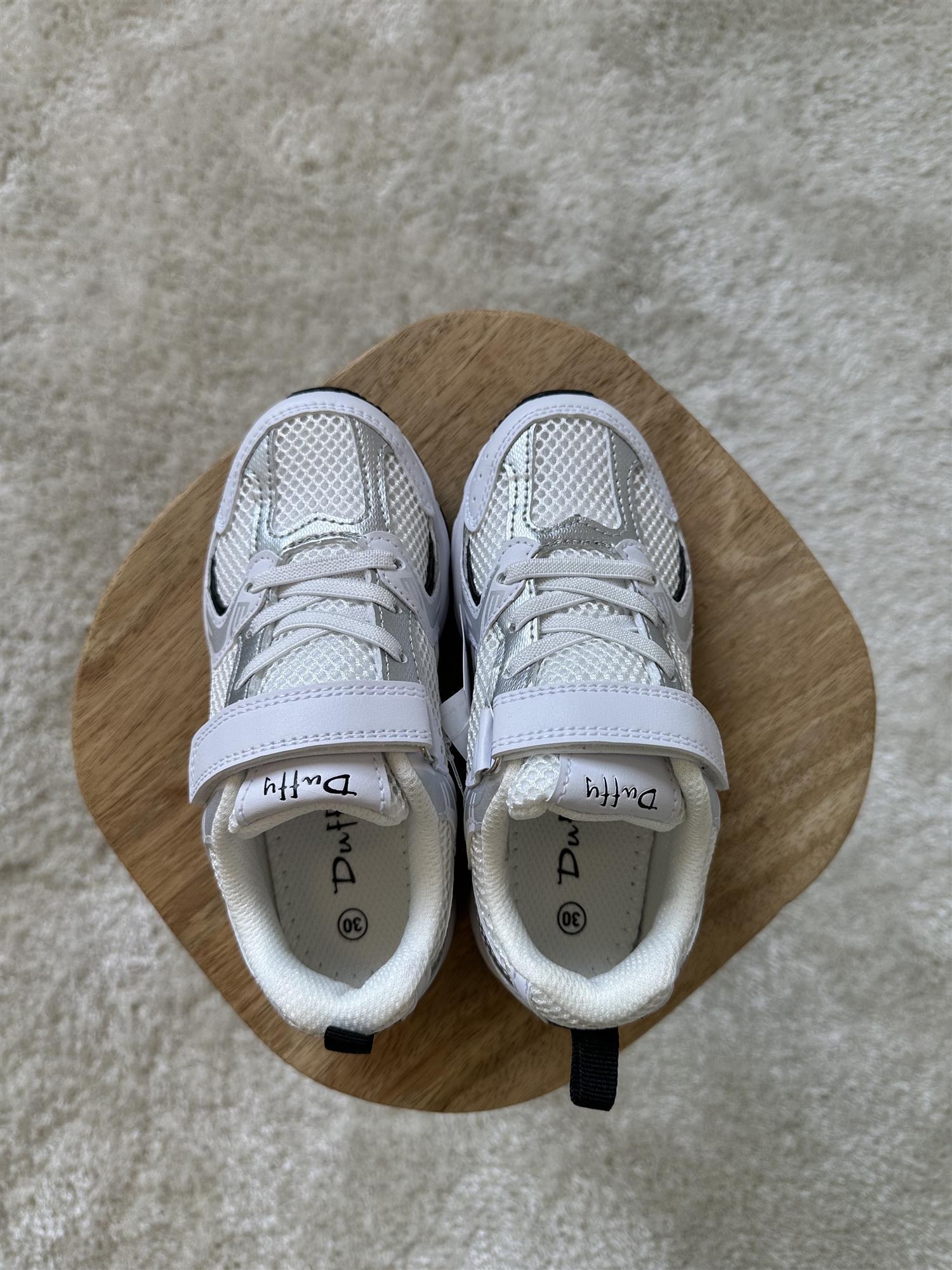 Sneaker M Strikksnøring Og Borrelås