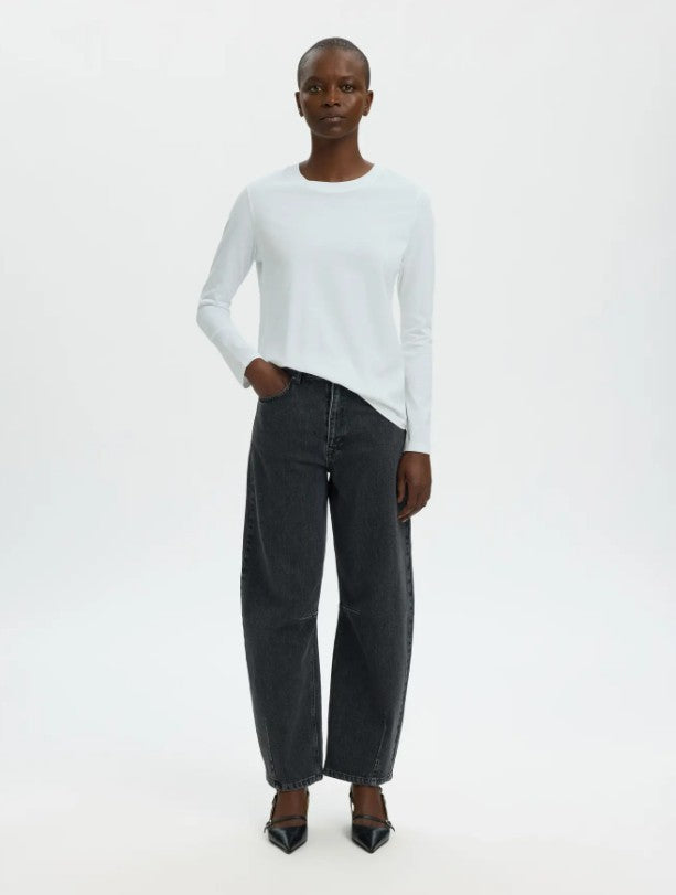 SLFessential LS O-Neck Tee