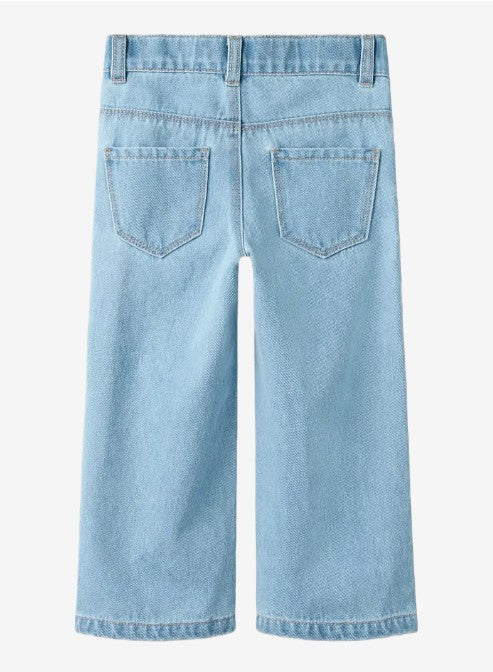 NMFRose Wide Emb Jeans
