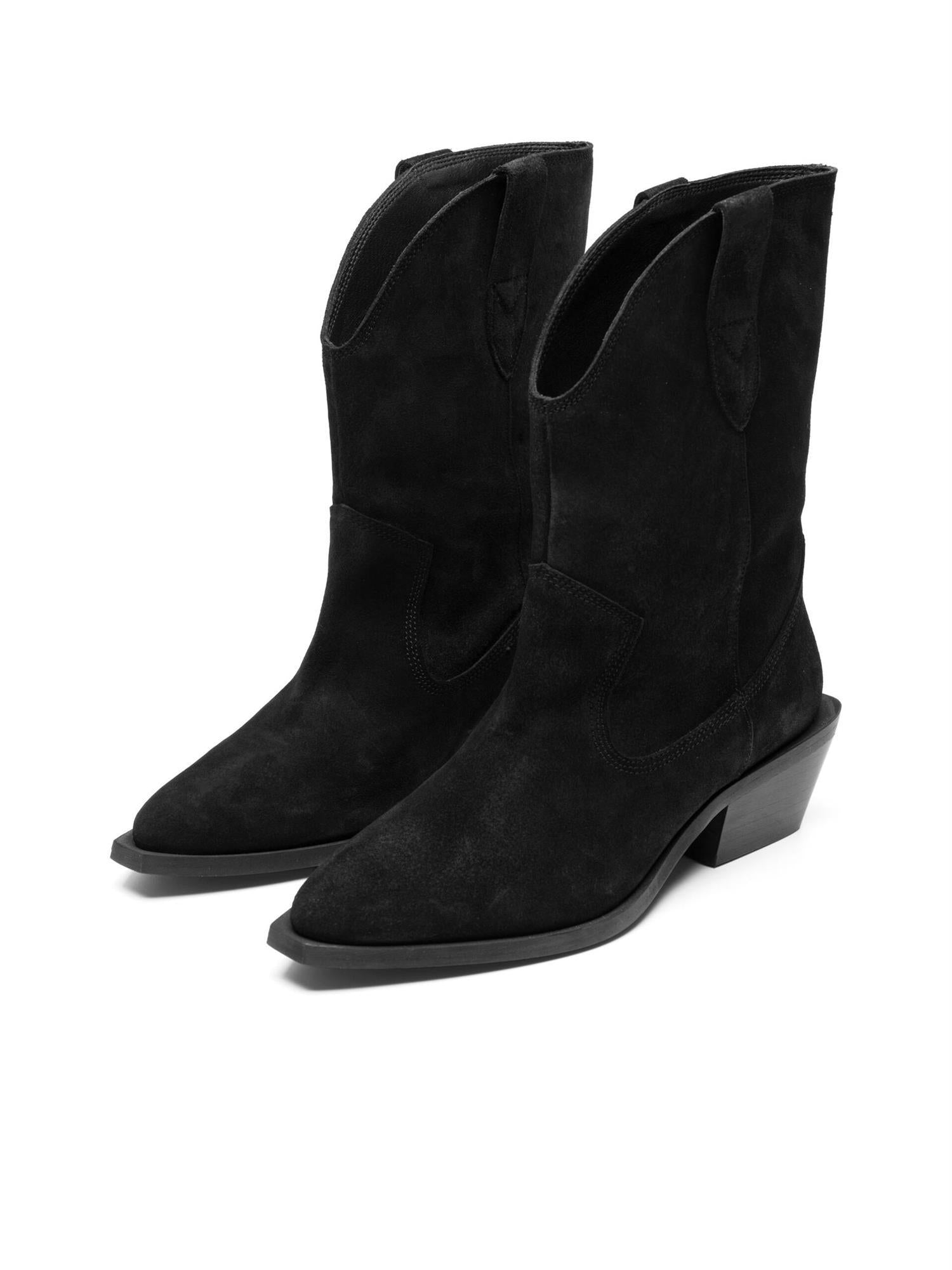 BIAMONA WESTERN BOOT MID SUEDE