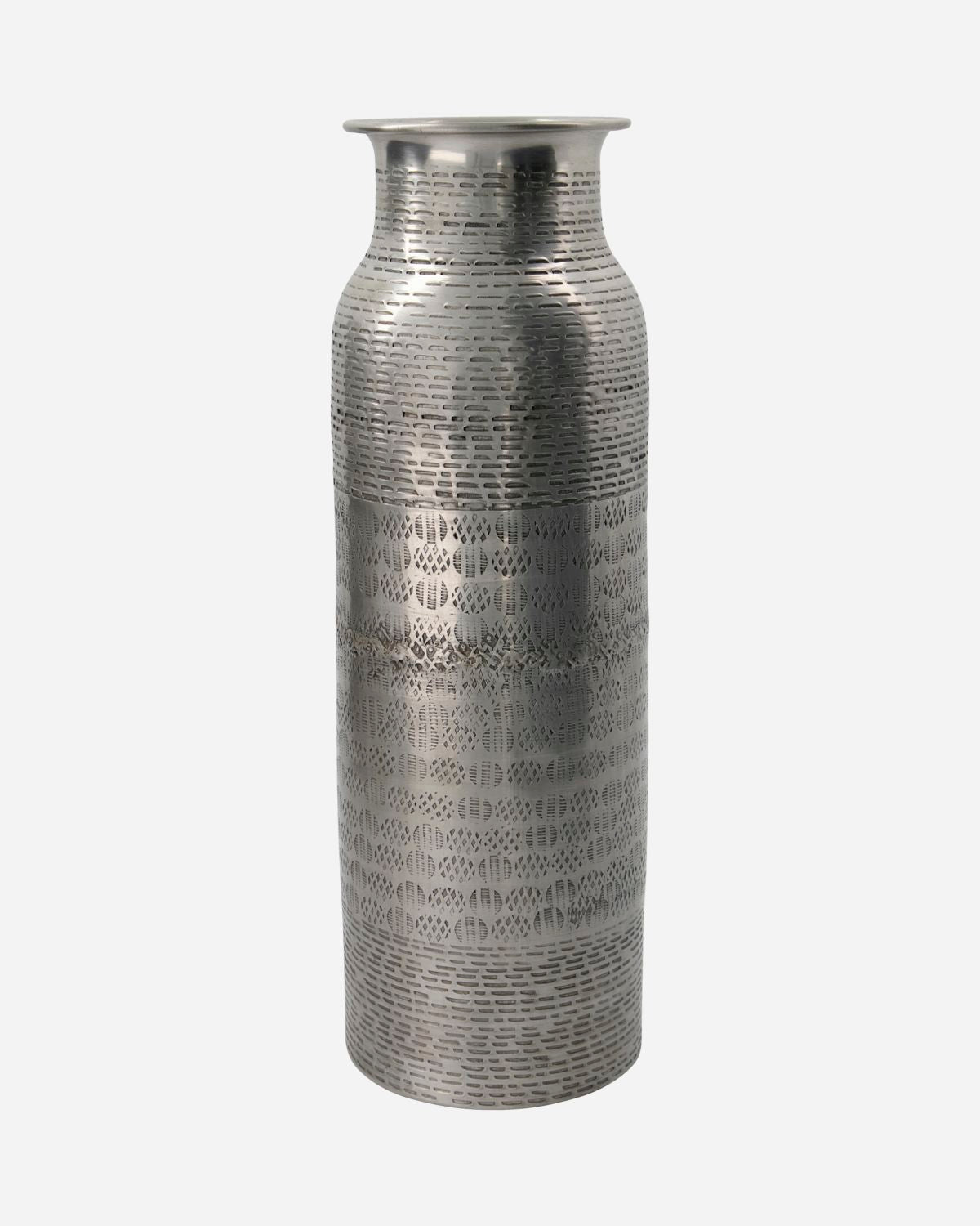 VASE FENJA ANTIQUE SILVER