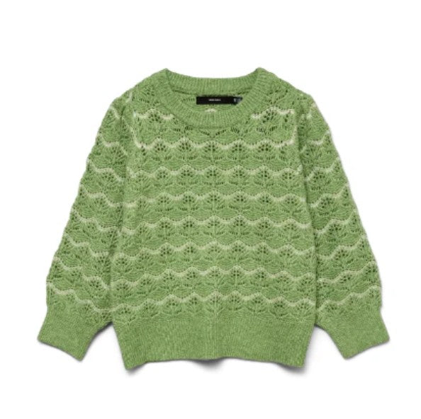 VMLeonor Stitch 3/4 O-neck Pullover Boo