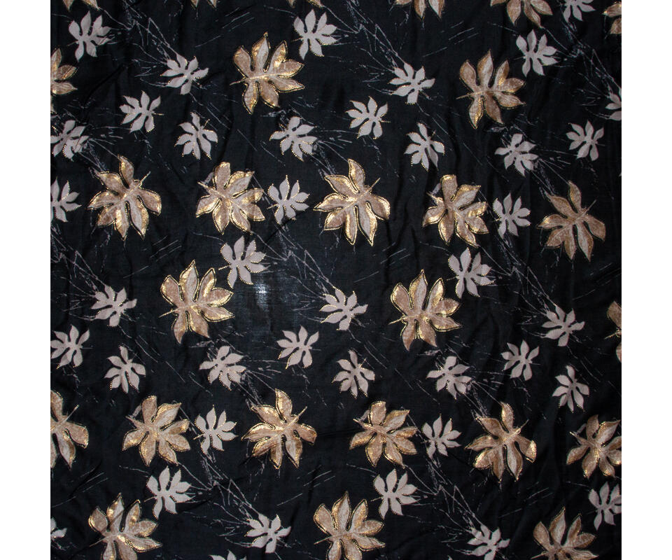 SKJERF M/BLAD OG LUREX 90X180