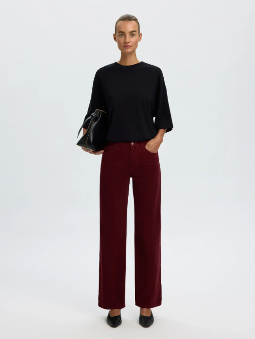 SLWWide Runa Hw Corduroy Pant