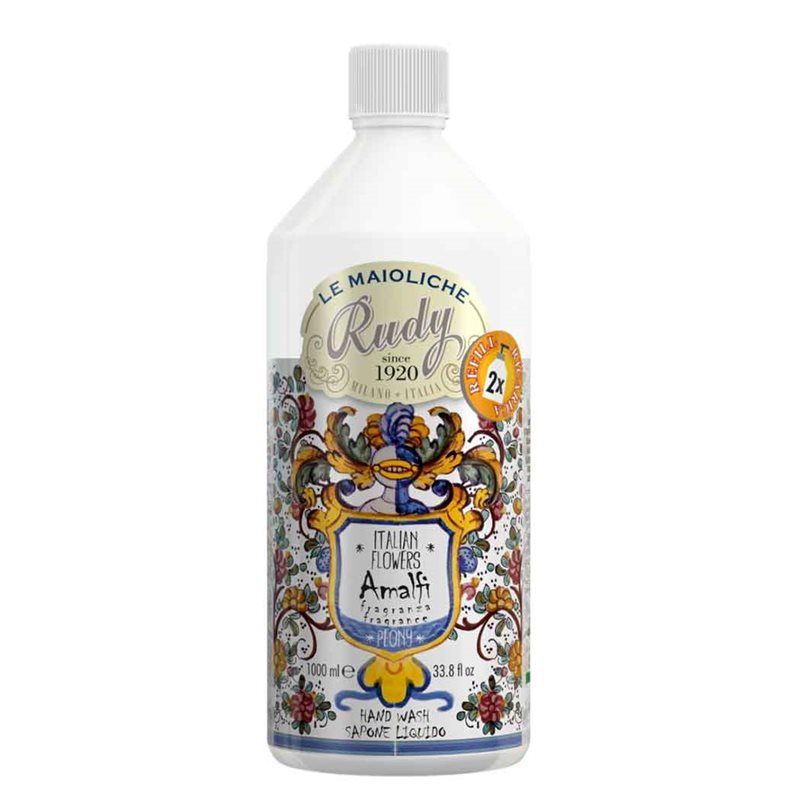 Rudy Profumi Refill Håndsåpe- Amalfi Peony 1000 Ml