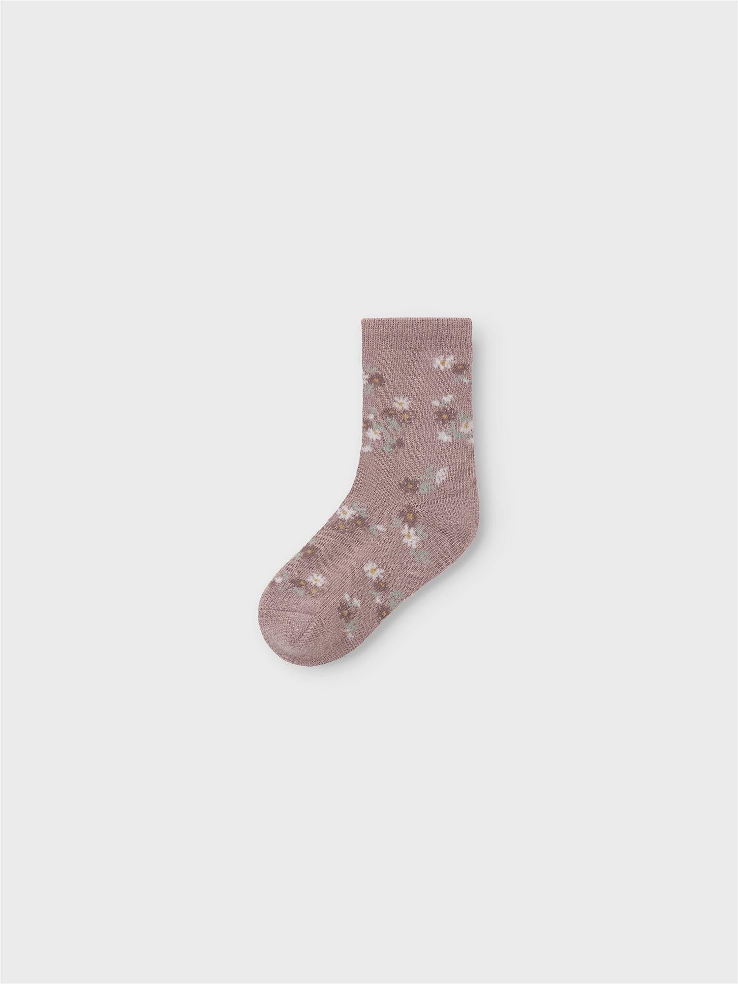 NMFWAK WO/BL 4P SOCK STR 19-30