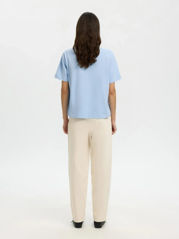 SLFessential SS Boxy Tee Noos