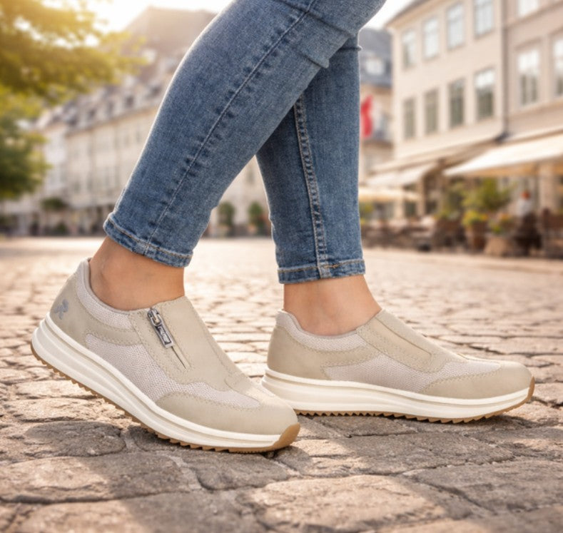 Sneaker M Glidelås - Go For It