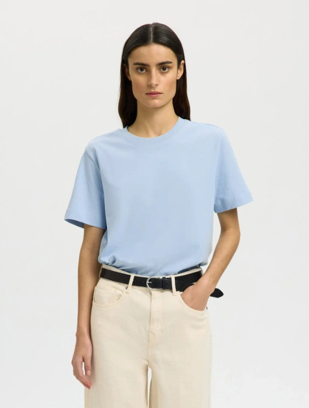 SLFessential SS Boxy Tee Noos