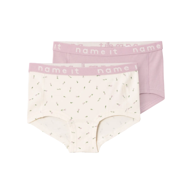 NKFHIPSTER 2P BUTTERCREAM FLORAL NOOS