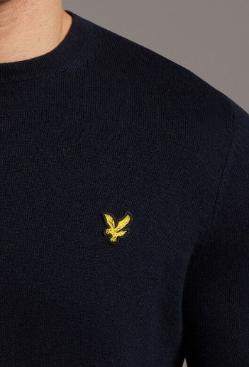 Cotton Merino Crew Neck Jumper