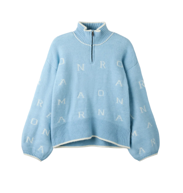 NKFneifya Ls Oversize Knit X Zip