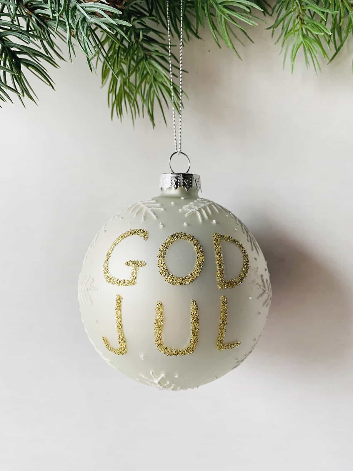 JULEKULE GOD JUL 8CM