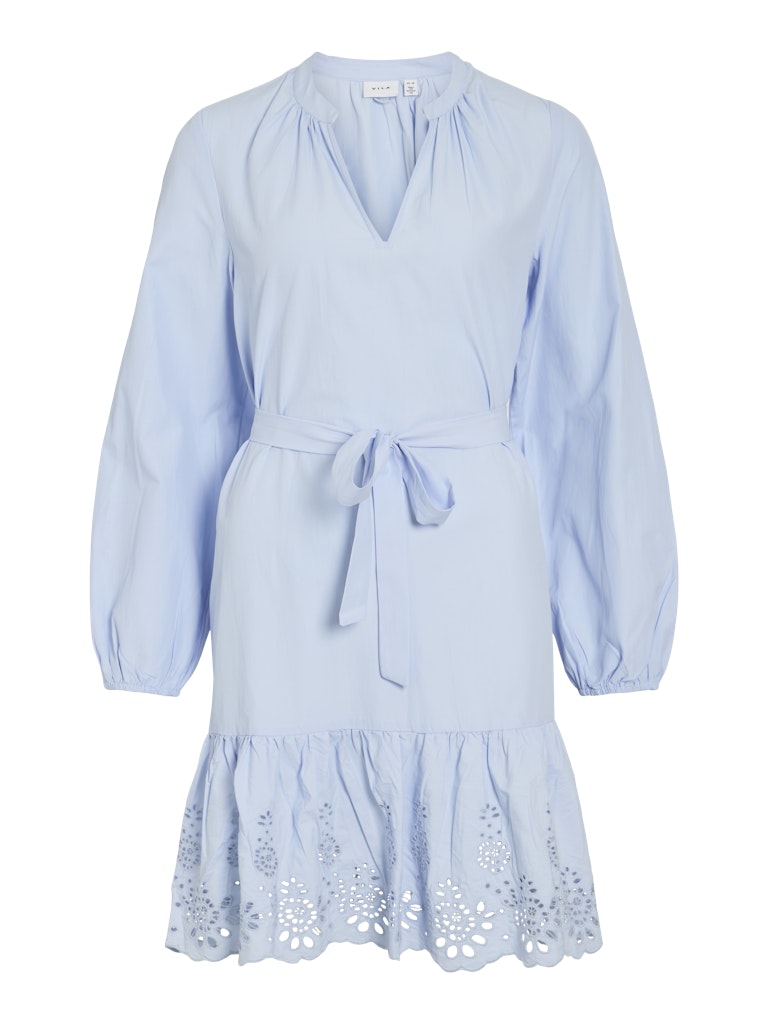 VIKelli V-Neck L/S Short Dress/LN