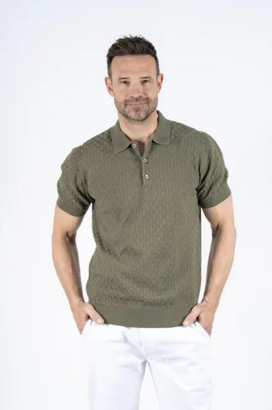 PECharly Knit Polo Ss