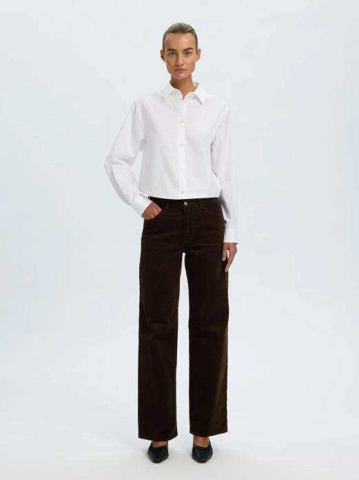 SLWWide Runa Hw Corduroy Pant