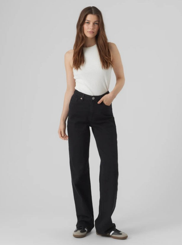 VMTESSA HR WIDE STR JEANS RA118 GA NOOS