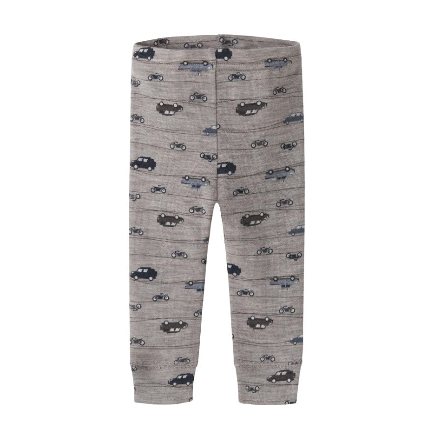 NBMWang Wool Rib LongJohn AOP Noos