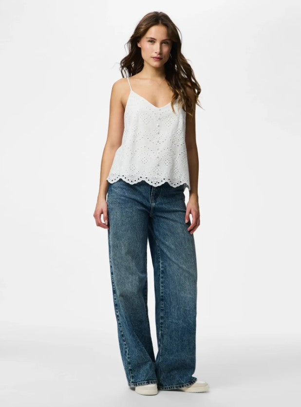 PCVilde Strap Top Wvn