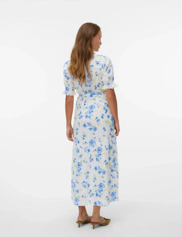 VMGry 2/4 Detail Lace Maxi Dress Wvn