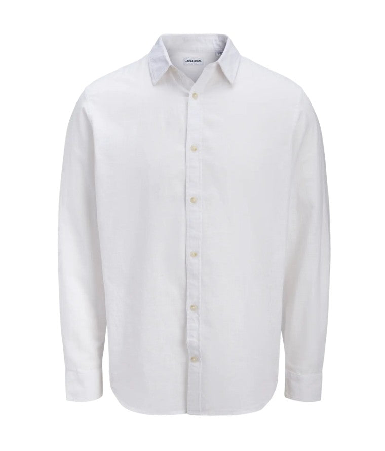 JJESummer Linen Blend L/S Shirt