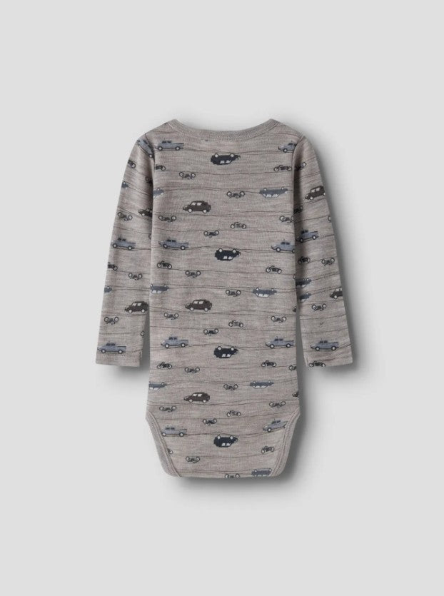 NBMWang Wool Rib LS Body AOP Noos