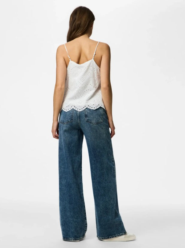 PCVilde Strap Top Wvn
