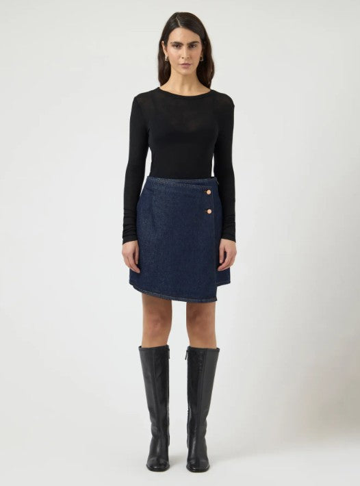 YASlisana Hmw Short Denim Skirt S. Noos