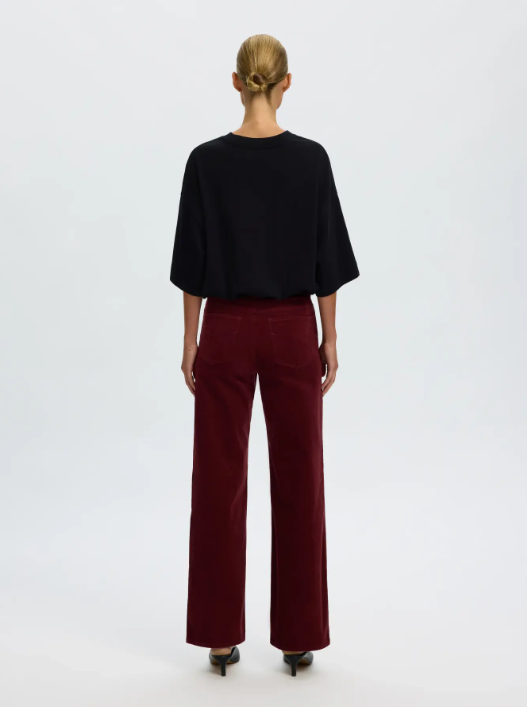 SLWWide Runa Hw Corduroy Pant