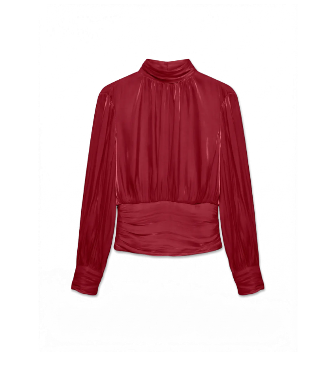 VMPolly LS High Neck Top WVN