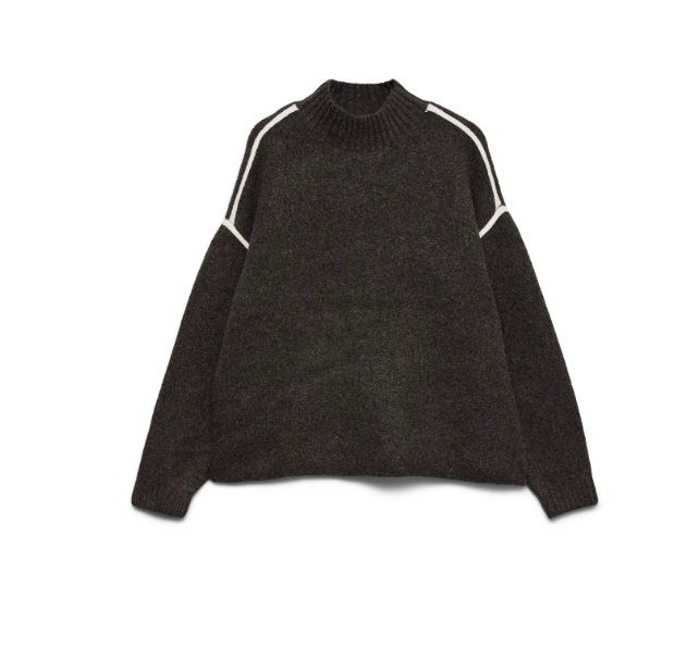 VMBoom Ls Highneck Piping Pullover