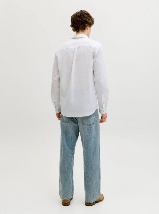 JJESummer Linen Blend L/S Shirt