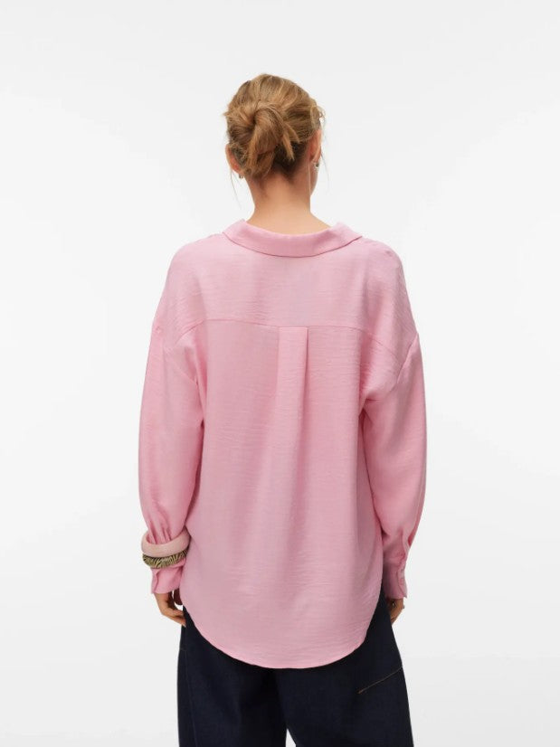 VMMelaney Queeny Ls Shirt Wvn