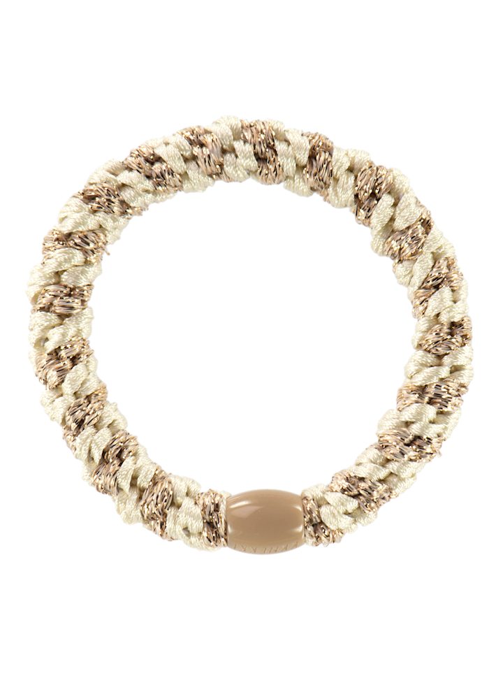 KKnekki Ivory-Beige Glitter Stripe