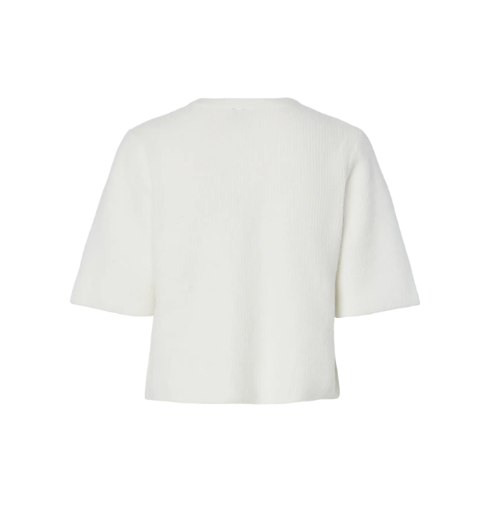 PCSilly SS O-Neck Knit Cardigan