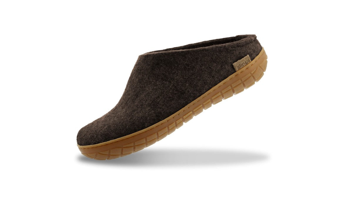 Slip-on With Natural Rubber Sole - honey