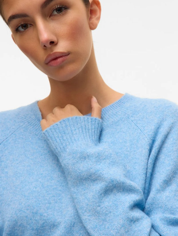 VMDoffy LS O-Neck Blouse Ga Noos