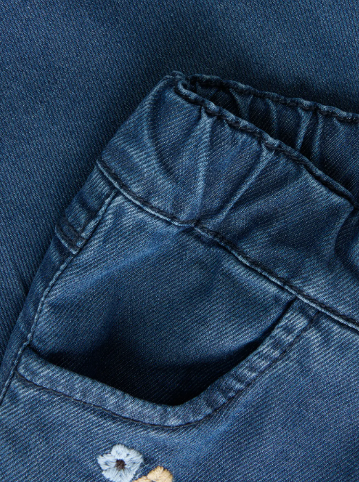 NMFRose Shaped R Emb Jeans