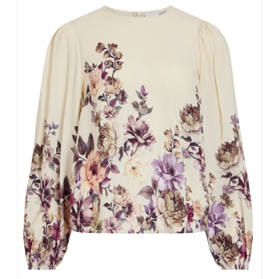 VISofila Pla O-Neck Top/Dc/Ln