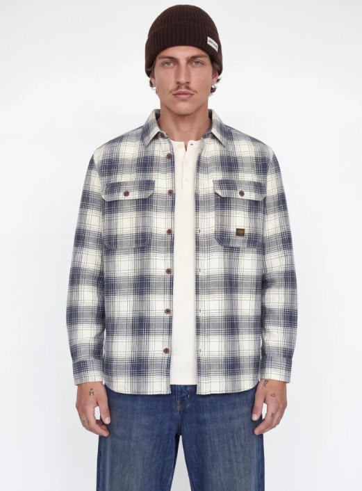 JPRBluivy Check L/S Overshirt Sn