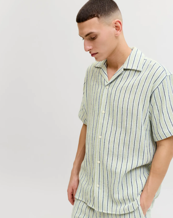 JORCoba Stripe Resort Shirt SS SN